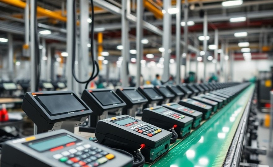 Linea di produzione di terminali self-service